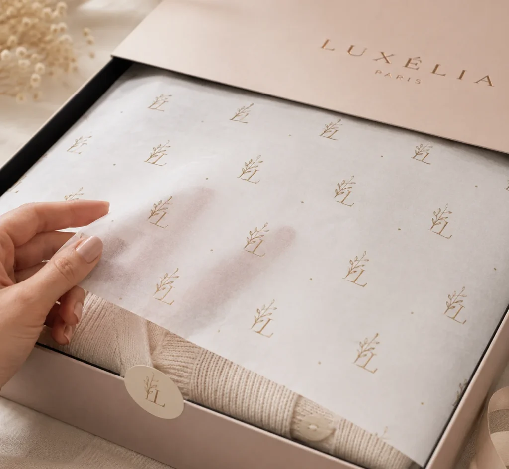 Packaging personalizado para ropa