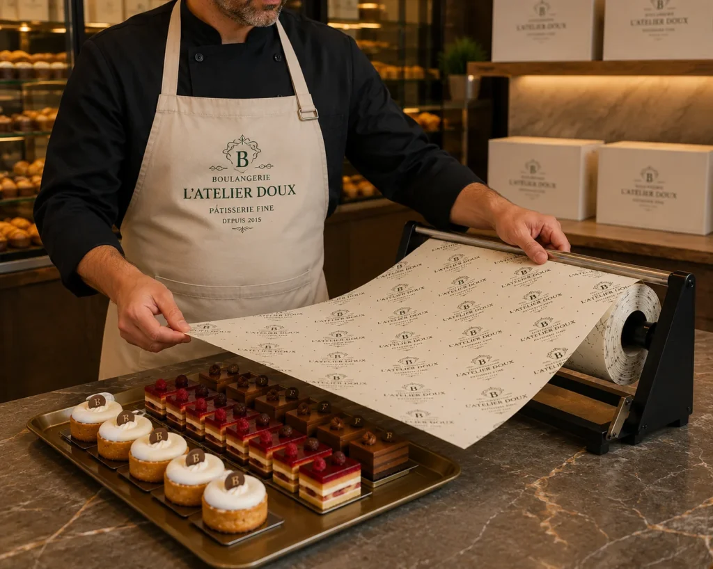 Papel para envolver pasteles
