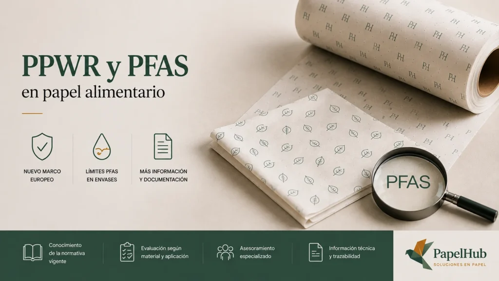 Normativa papel PPWR Y PFAS 2026